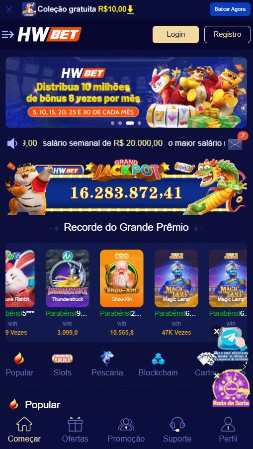 hwbet Cassino Online Brasil 2025 – Cassino com Pix Rápido, Slots Online e Bônus Exclusivos